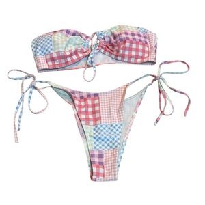 SHEIN Size Small Pastel Bikini Set